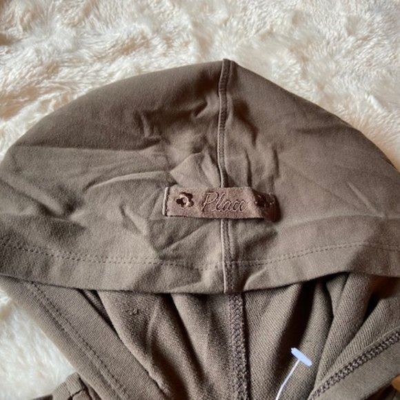 2/$55 Children's Place Brown Hoodie Dress Girls Size 7 NWT - Picture 3 of 11